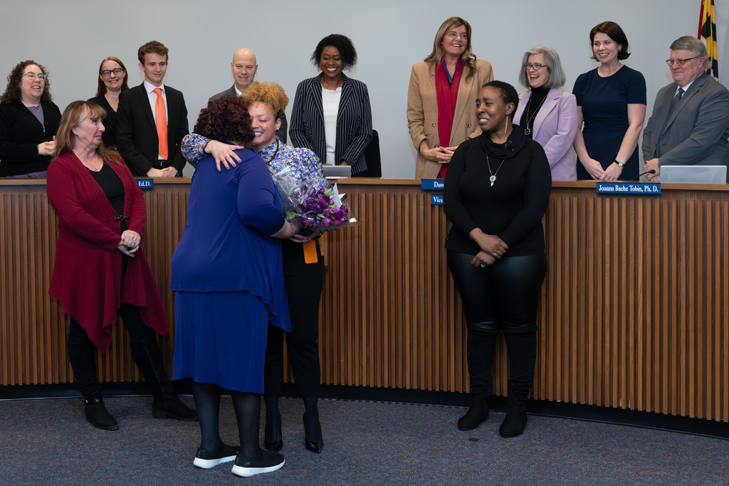 • Primary – Mailén Alvarenga Díaz, George T. Cromwell Elementary School • Intermediate – Clyde Hicks, Oak Hill Elementary School • Middle – Riley Whitney, Magothy River Middle School • High – Kezia Kyei-Boahen, Chesapeake Science Point High School • Legacy – Ashton Graham, MacArthur Middle School • Legacy – Maneka Monk, AACPS Director of Communications