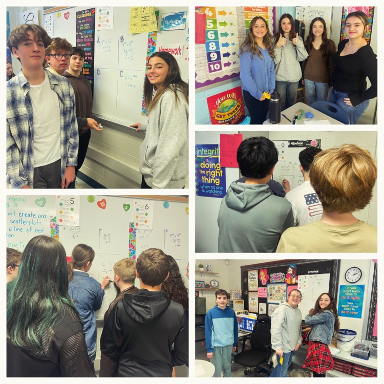 8th Grade Math Students