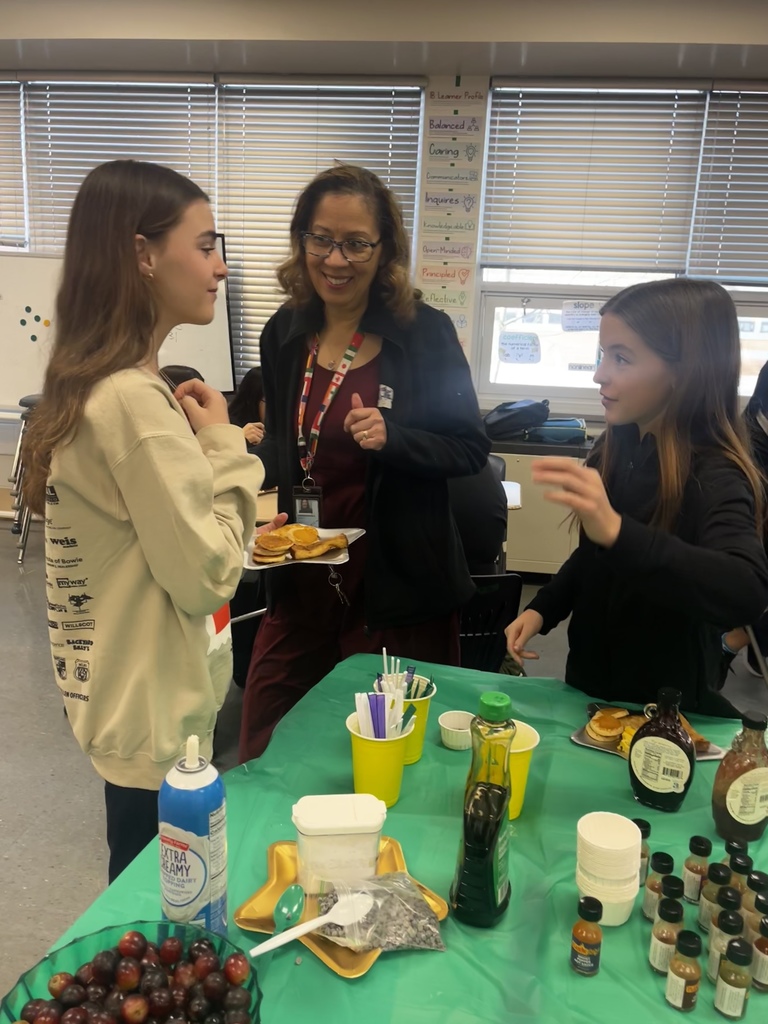 Math breakfast celebration