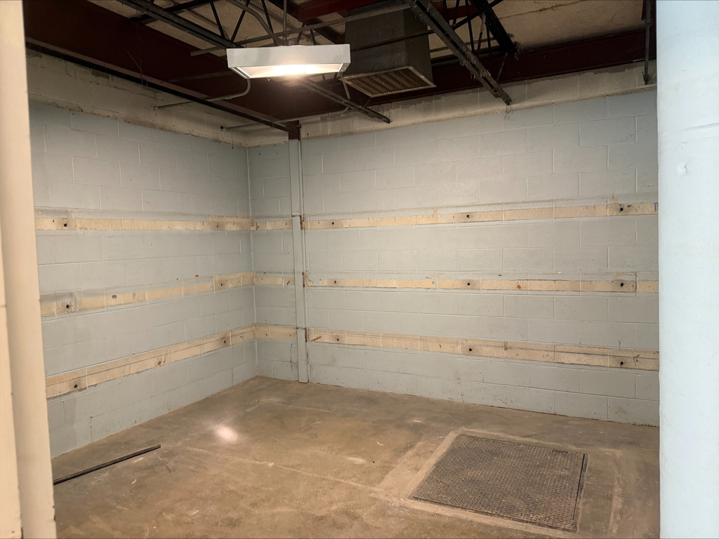 Interior room under construction at Carver EEC