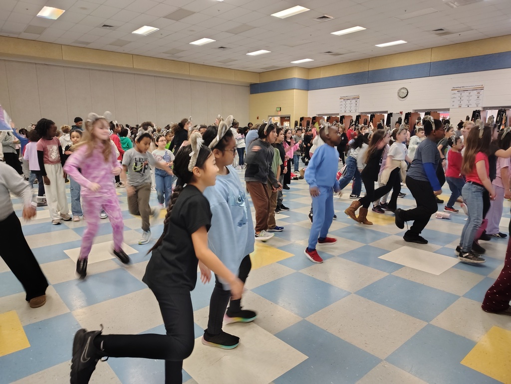 students dancing