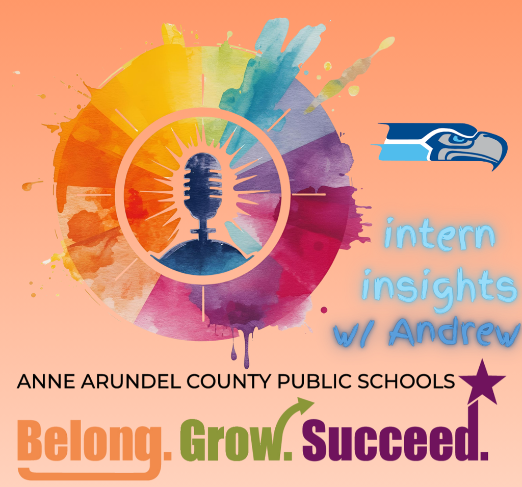 Andrew South River Intern Insight, picture of microphone in a circle