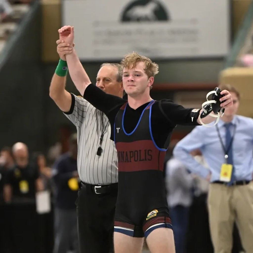 Annapolis wrestling champion Mikey Groszkowski