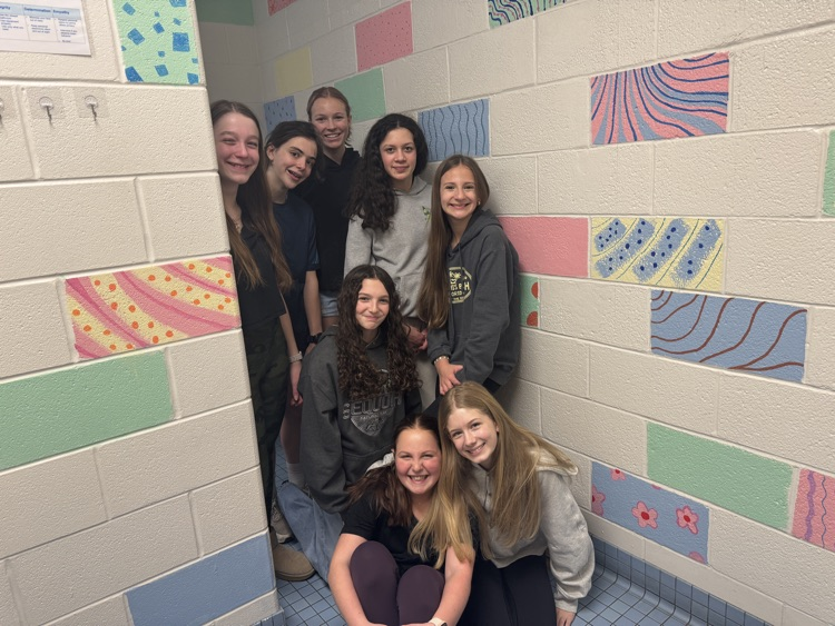 What a transformation! 🎨 Shoutout to Ms. Weinstein, Ms. Gregg, and their talented student volunteers for bringing creativity and color to our school. #ParkPRIDE #BelongGrowSucceed #CreatedByOspreys #ArtBrightensSpaces