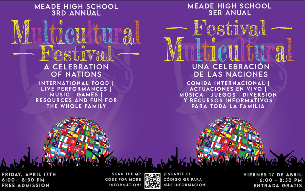 Multicultural Night Information Poster