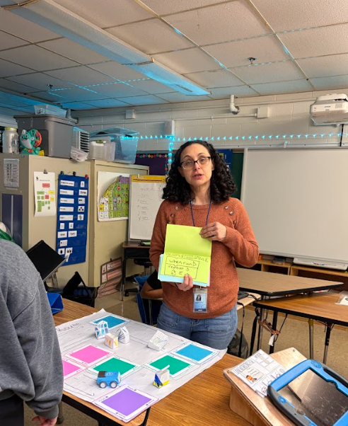 Ms Vanessa with Ms Jen's Class