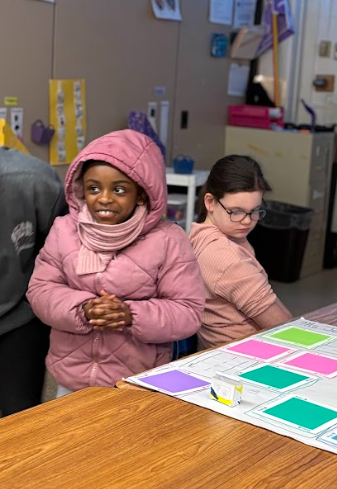 Ms Vanessa with Ms Jen's Class