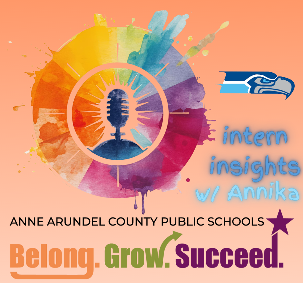 Annika South River Intern Insights, picture of microphone in circle