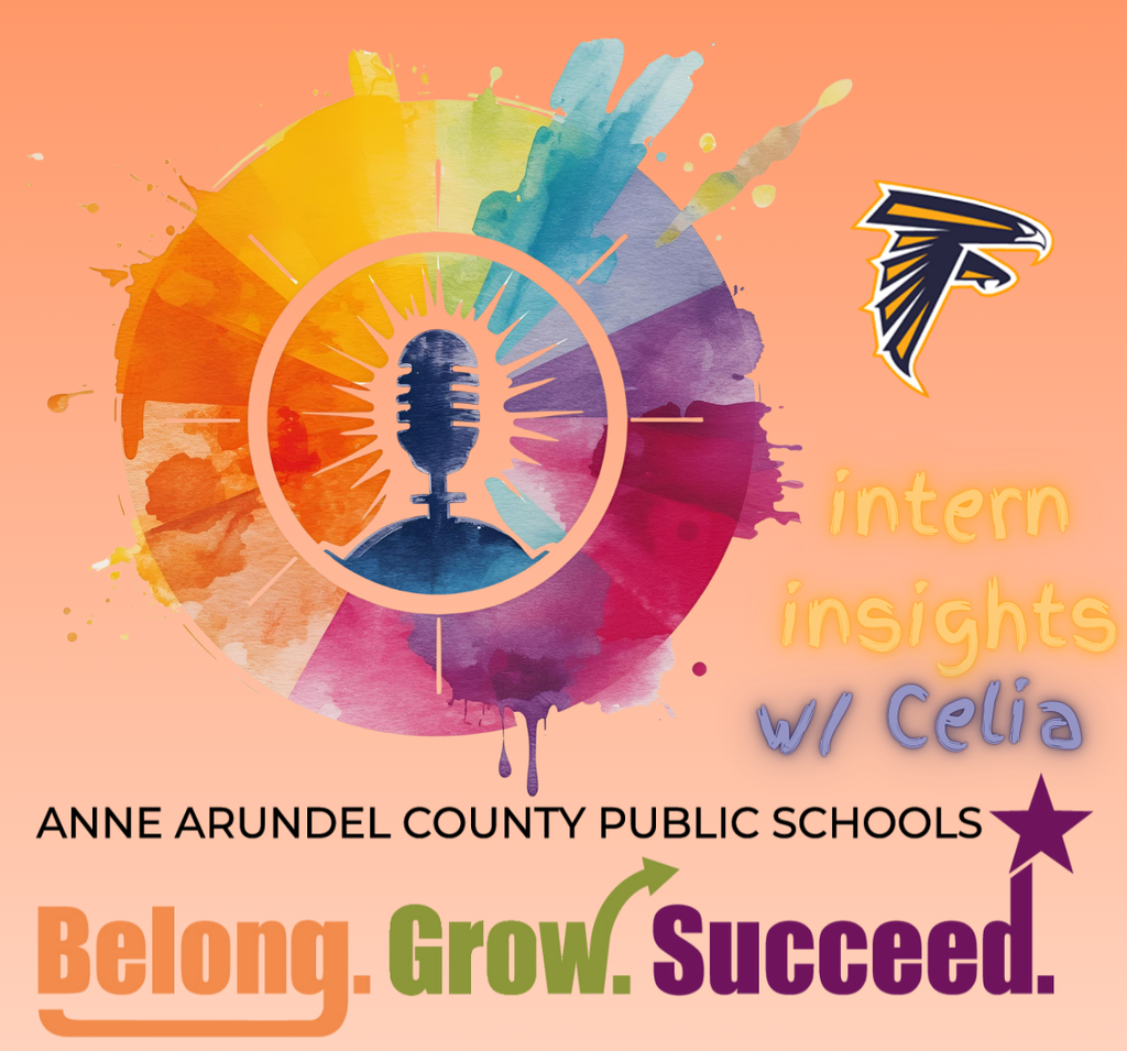 Celia Severna Park Intern Insight, picture of microphone in circle