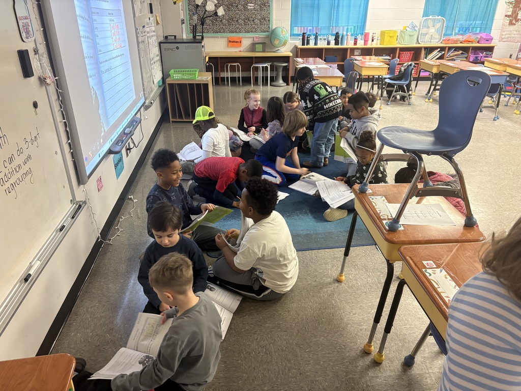 During Skills, students participated in a “Turn and Talk,” discussing key ideas and answering questions related to our reader Sir Gus.