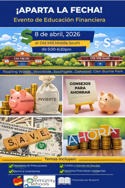 Save the date, Financial Fair is 4/8/26 