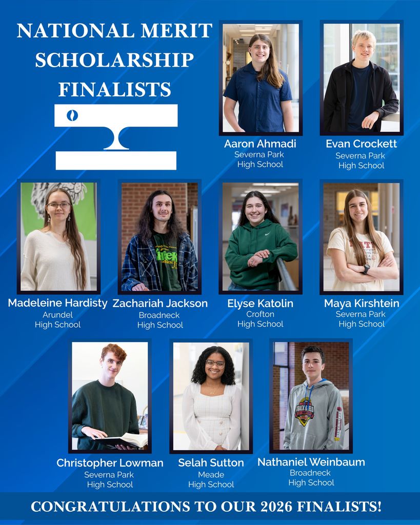 Photos of nine National Merit Scholarship Finalists