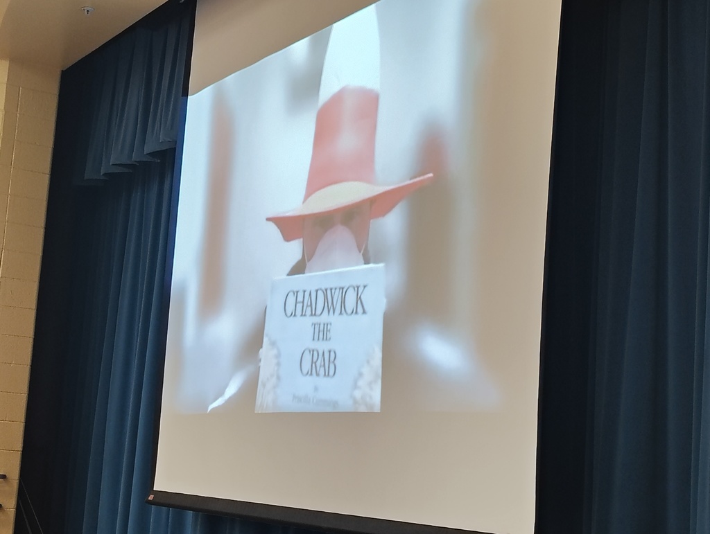 man in a mask with a book