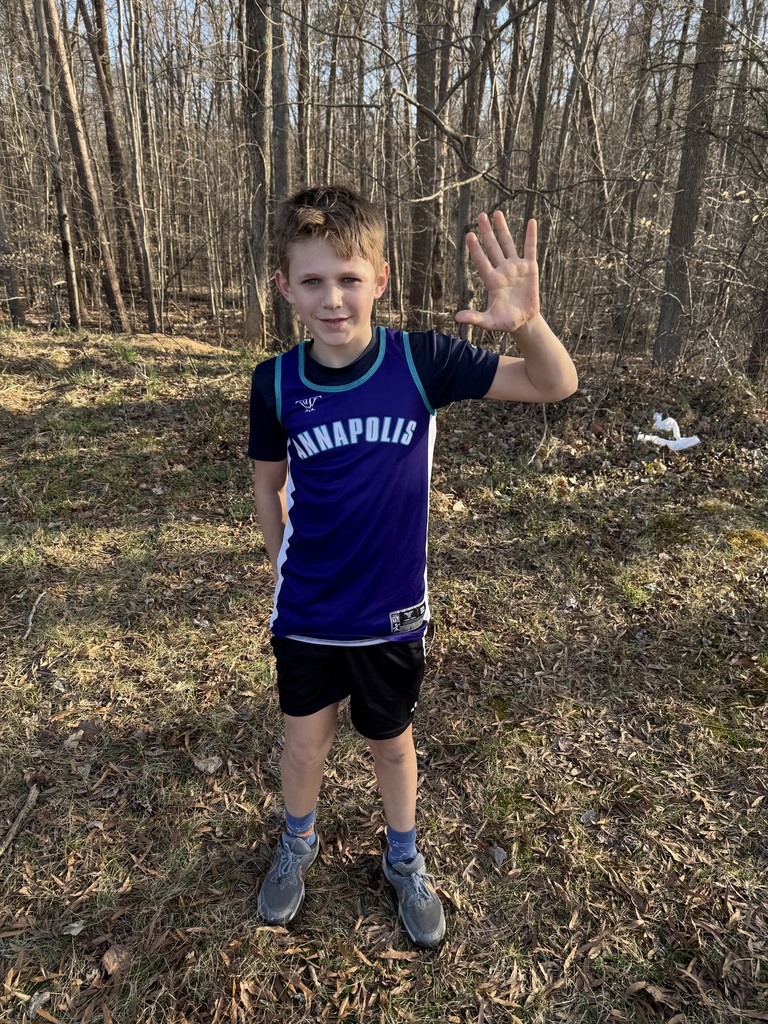 5th place AMS Cross Country