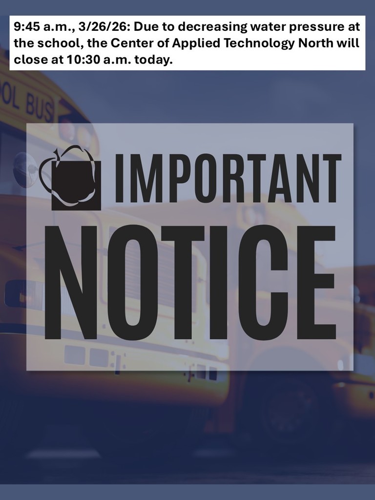 CAT-North closing at 10:30 a.m. on 3/26/26