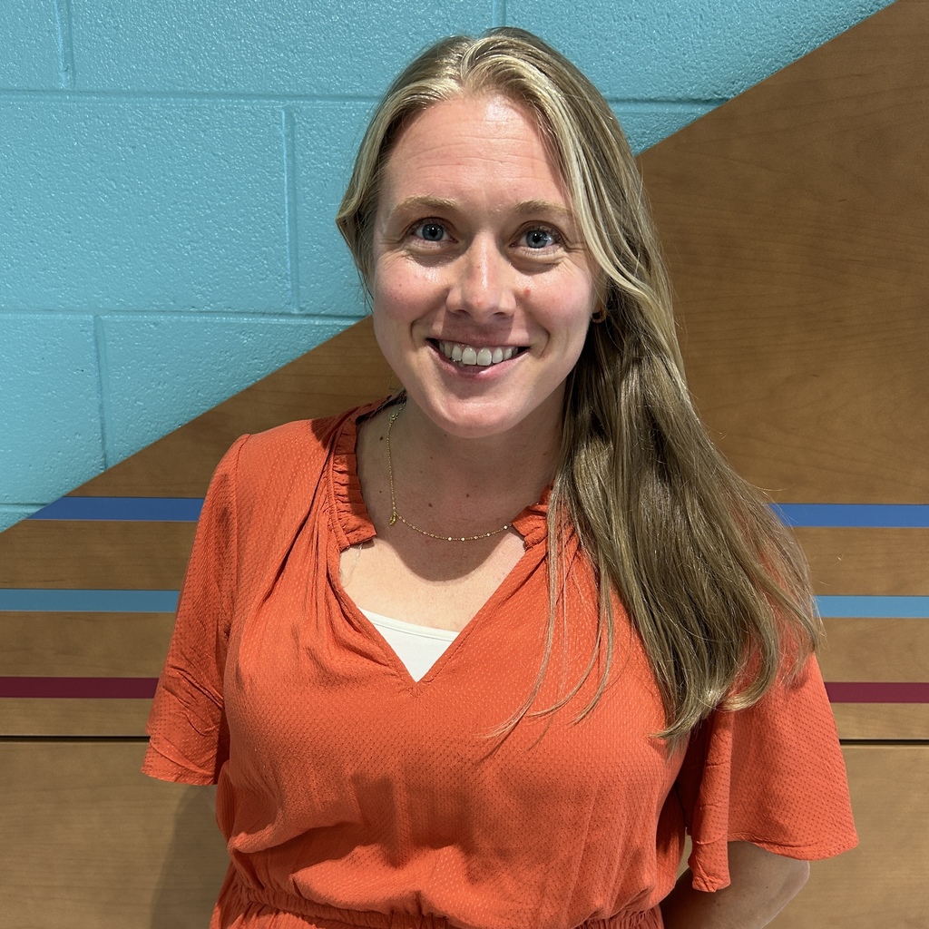 Photo of Ms. Potter- Media Specialist standing in hallway