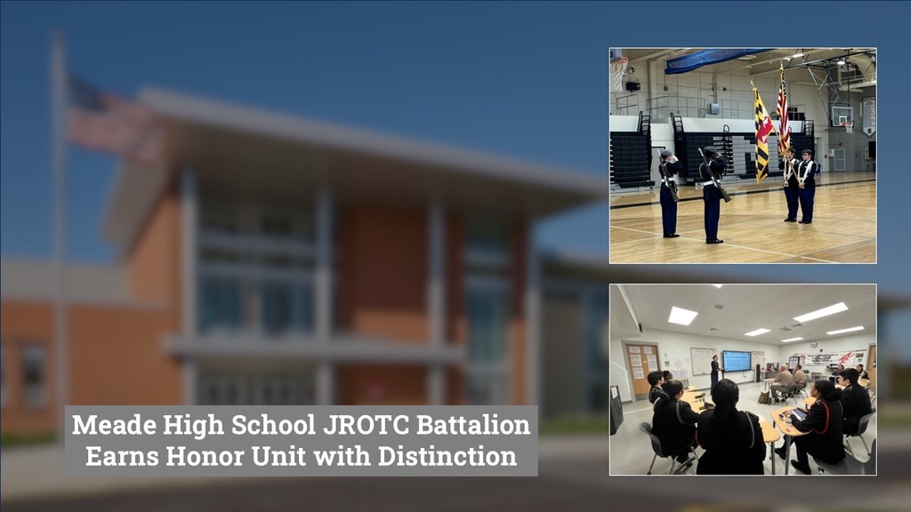 Meade High School Army JROTC earns honor