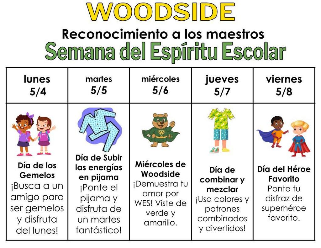 Spirit Week Spanish