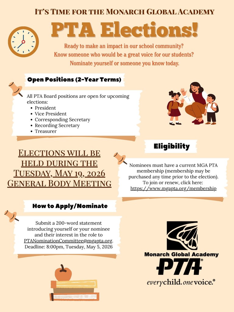 PTA Flyer English