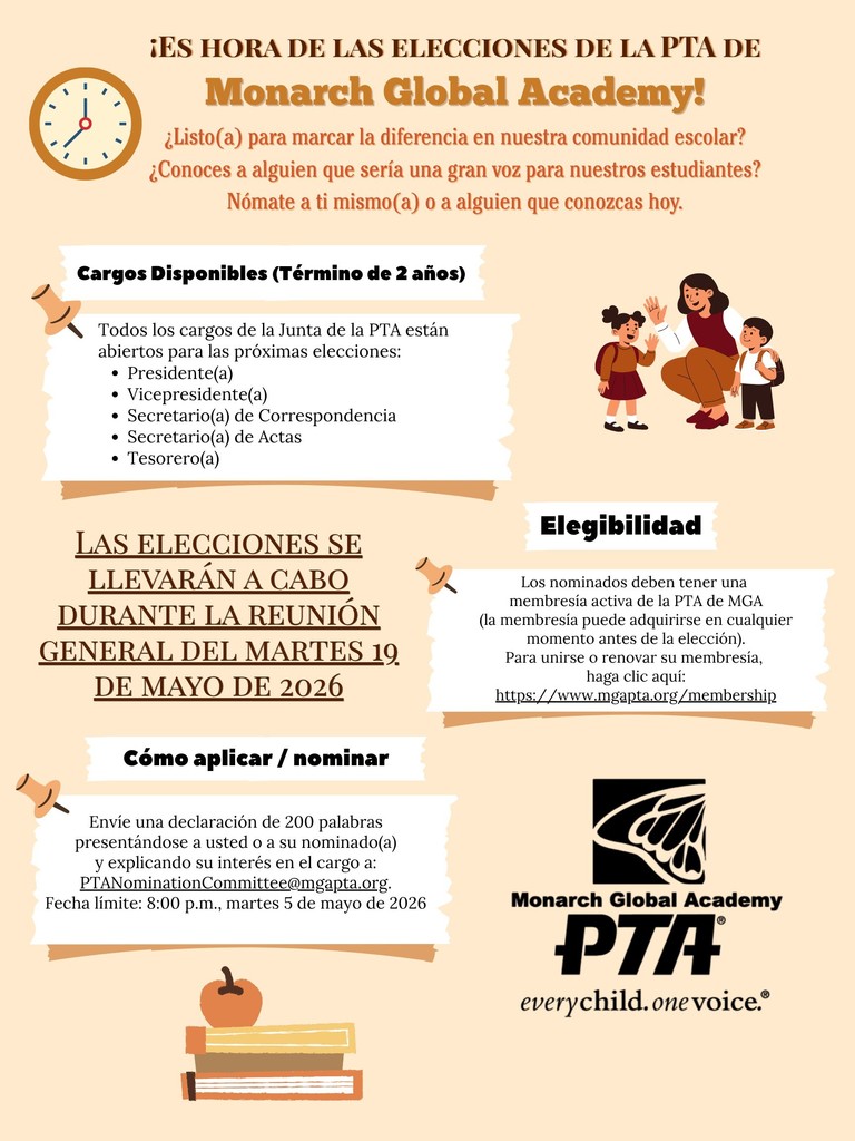 PTA Flyer Spanish