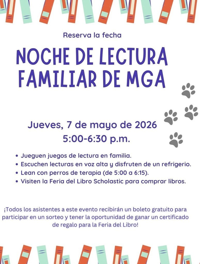 Family Reading NIght Spanish