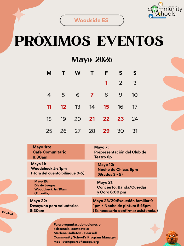 May 2026 Happenings