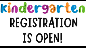 Kindergarten Registration Now Open