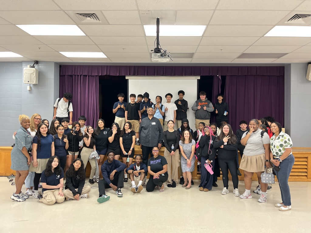 Authord with students