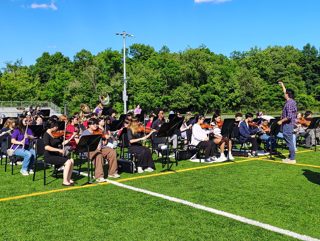 musicians outside performing