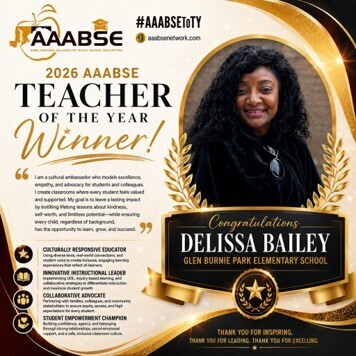 AAABSE 2026 Teacher of the Year Delissa Bailey