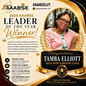 AAABSE 2026 Leader of the Year Tamba Elliott