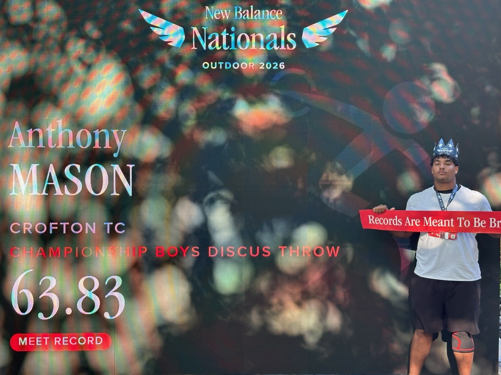 AJ Mason Discus Champion