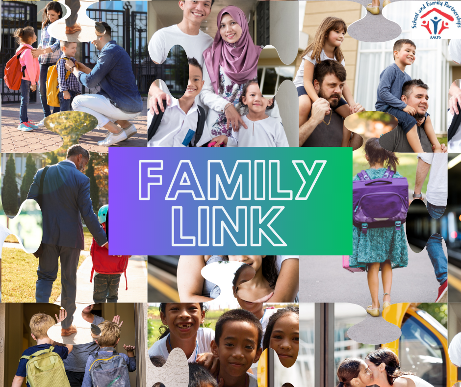 Family link wordmark with diverse families