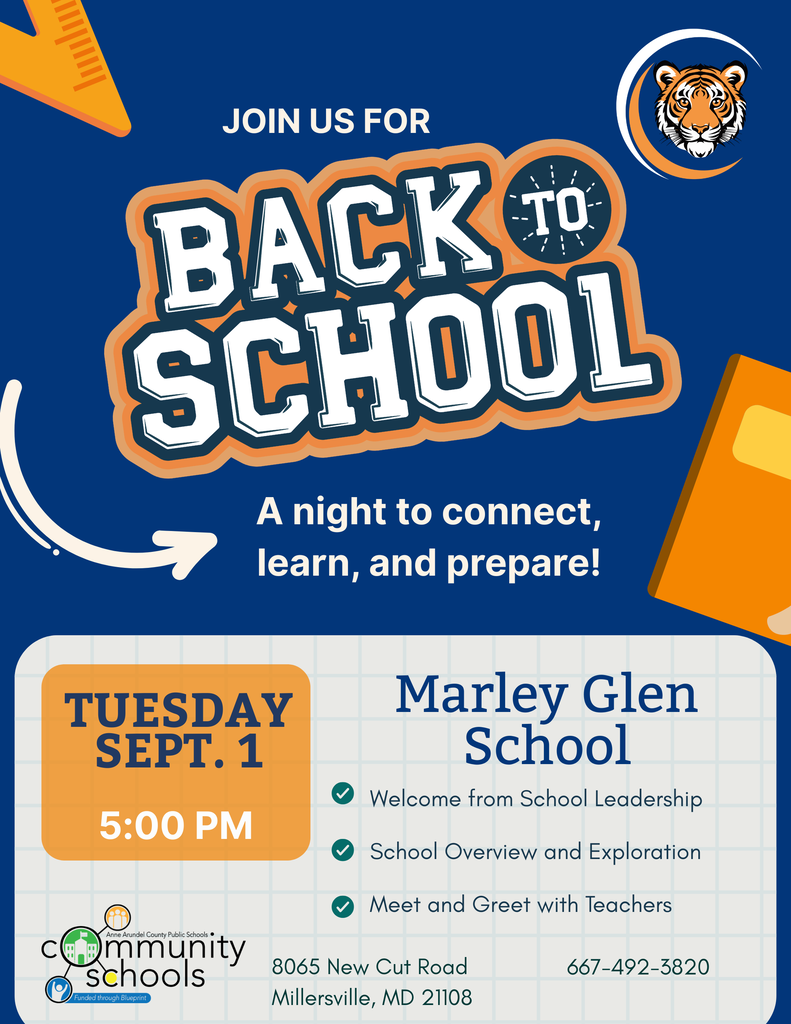 back to school night sept 1st 5:00 pm