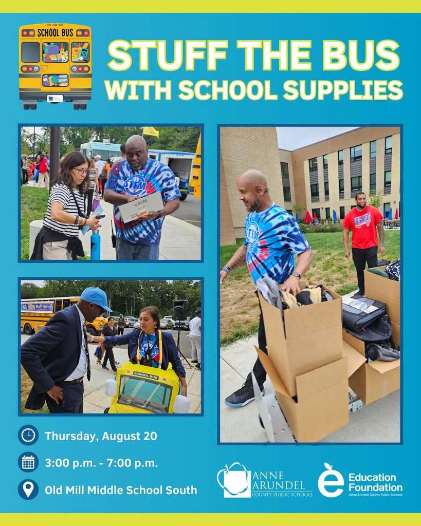 Stuff the Bus artwork promotion