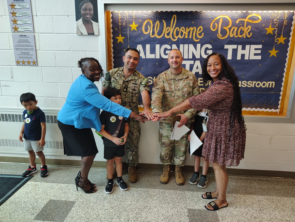 Admin and some military families!