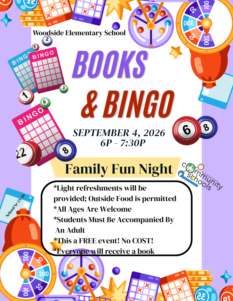 First Friday Family Fun Night-Books and Bingo 9/4/26