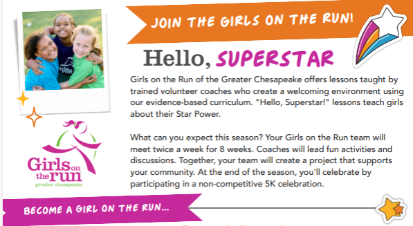 Girls on the Run program information