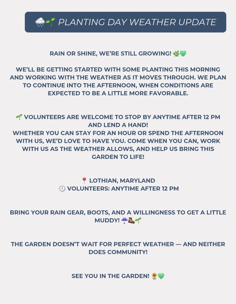 Community planting