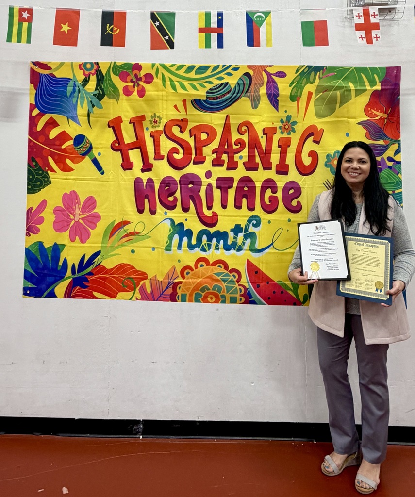 Frances Cruz Serrano with awards