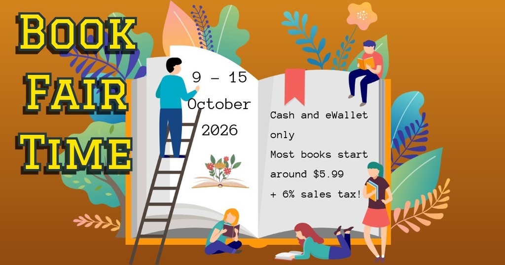 Book Fair begins tomorrow! 