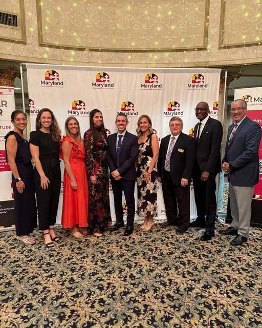 Joe Bigsby and other AACPS guests, state TOY banquet