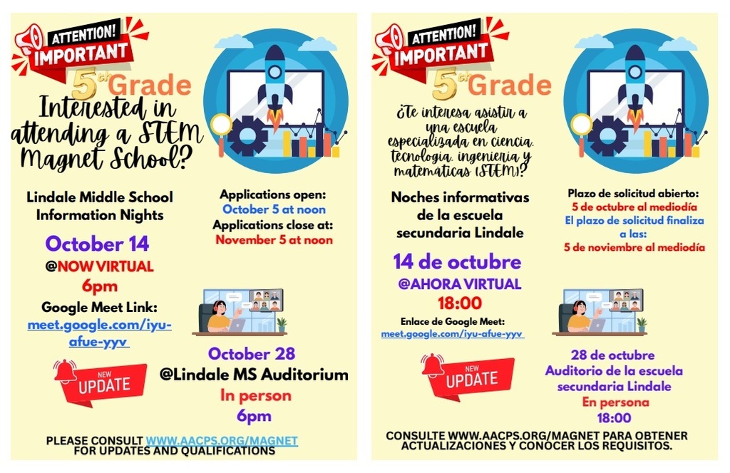 STEM Magnet Information Night