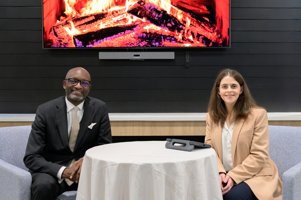 Dr. Bedell and Jordyn Zimmerman