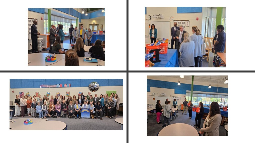 Benfield Elementary School custodial team honored
