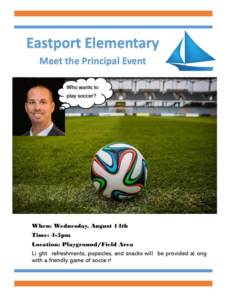 Come join us for our Meet the Principal Event! See the attached flyer.