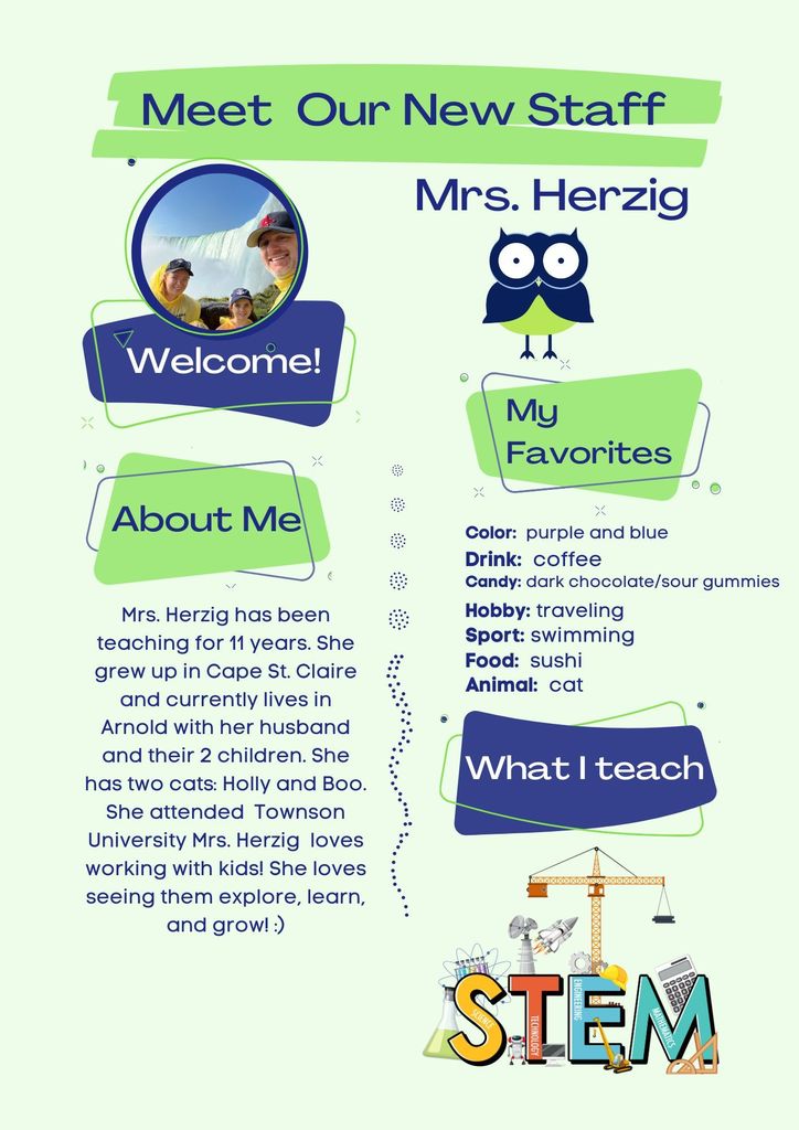 Mrs. Herzig Meet the Teacher