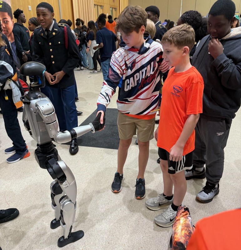 Central Middle School STEM students