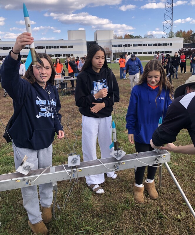 Central Middle School STEM students