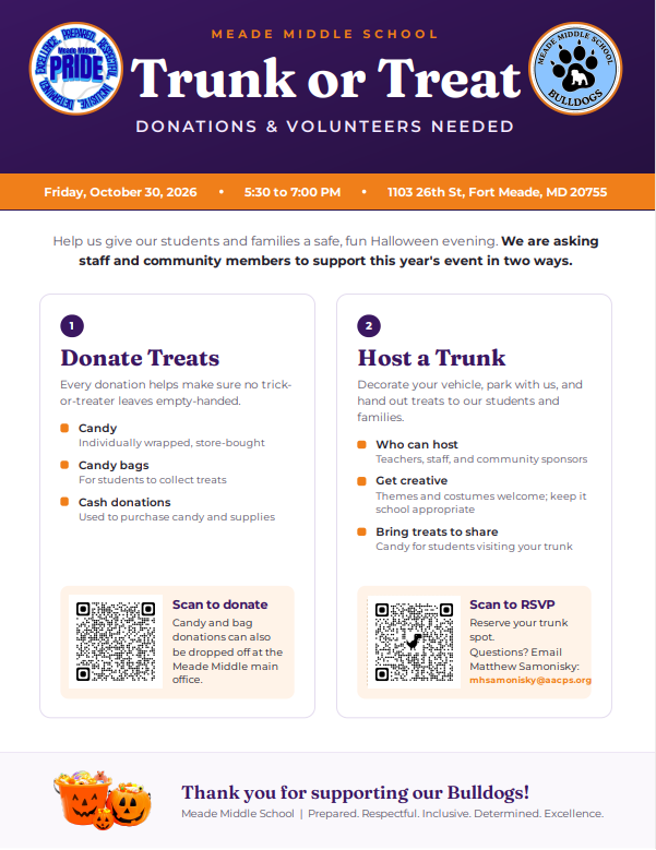 Donation Flyer